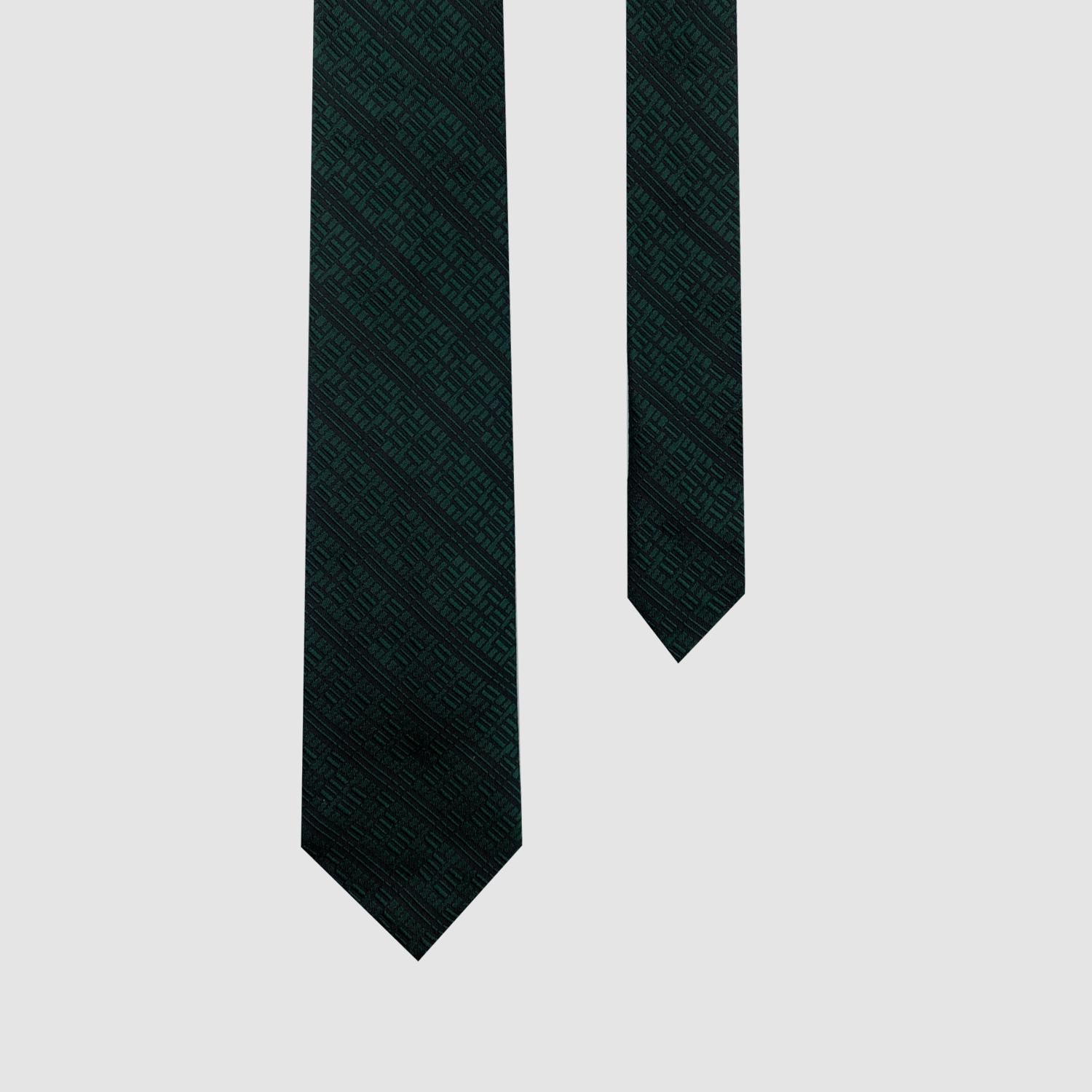 GREEN KNOWLEDGE SILK TIE