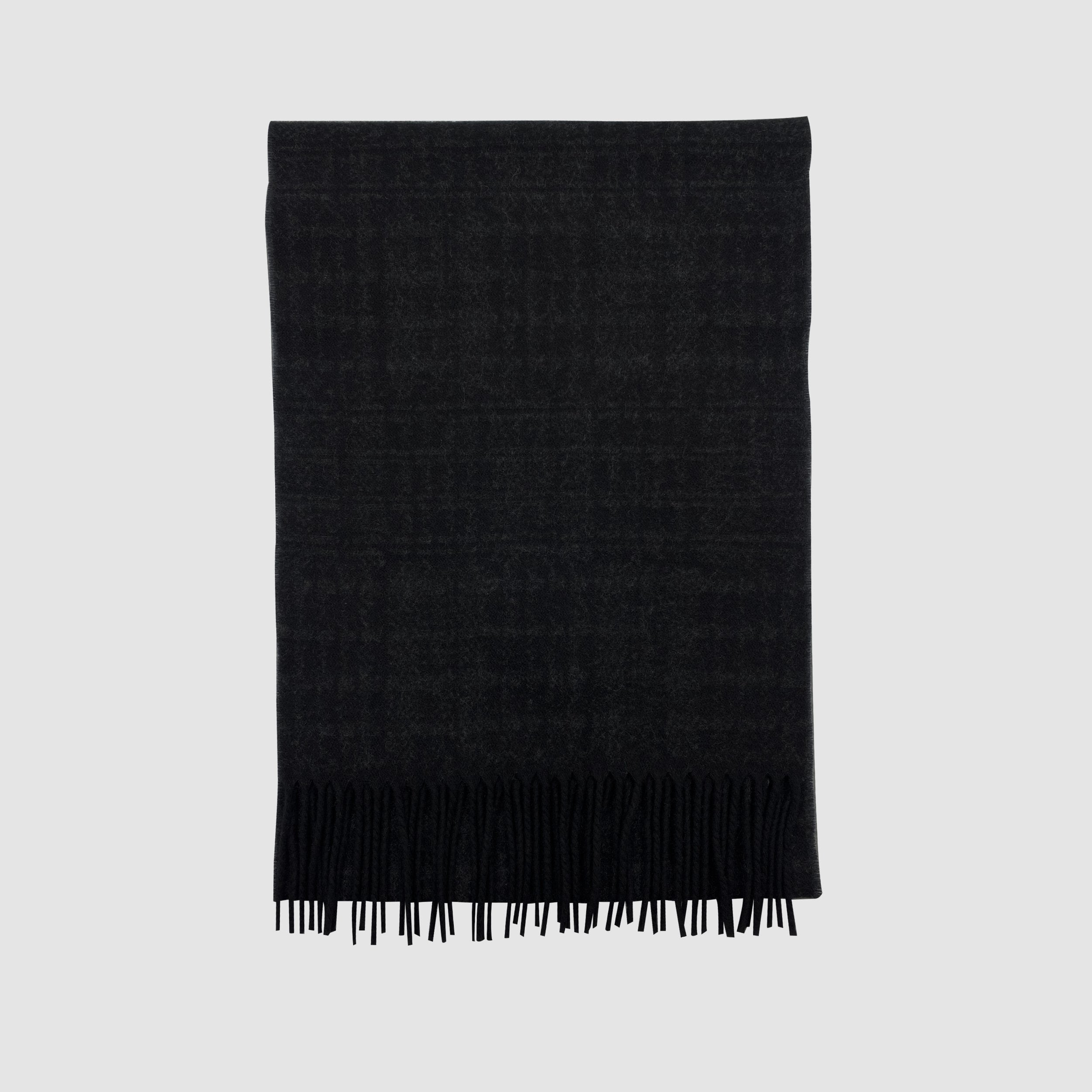 Black Cashmere Kente Scarf