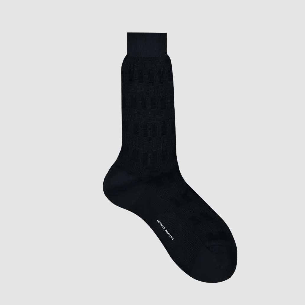 BLACK KENTE SOCKS