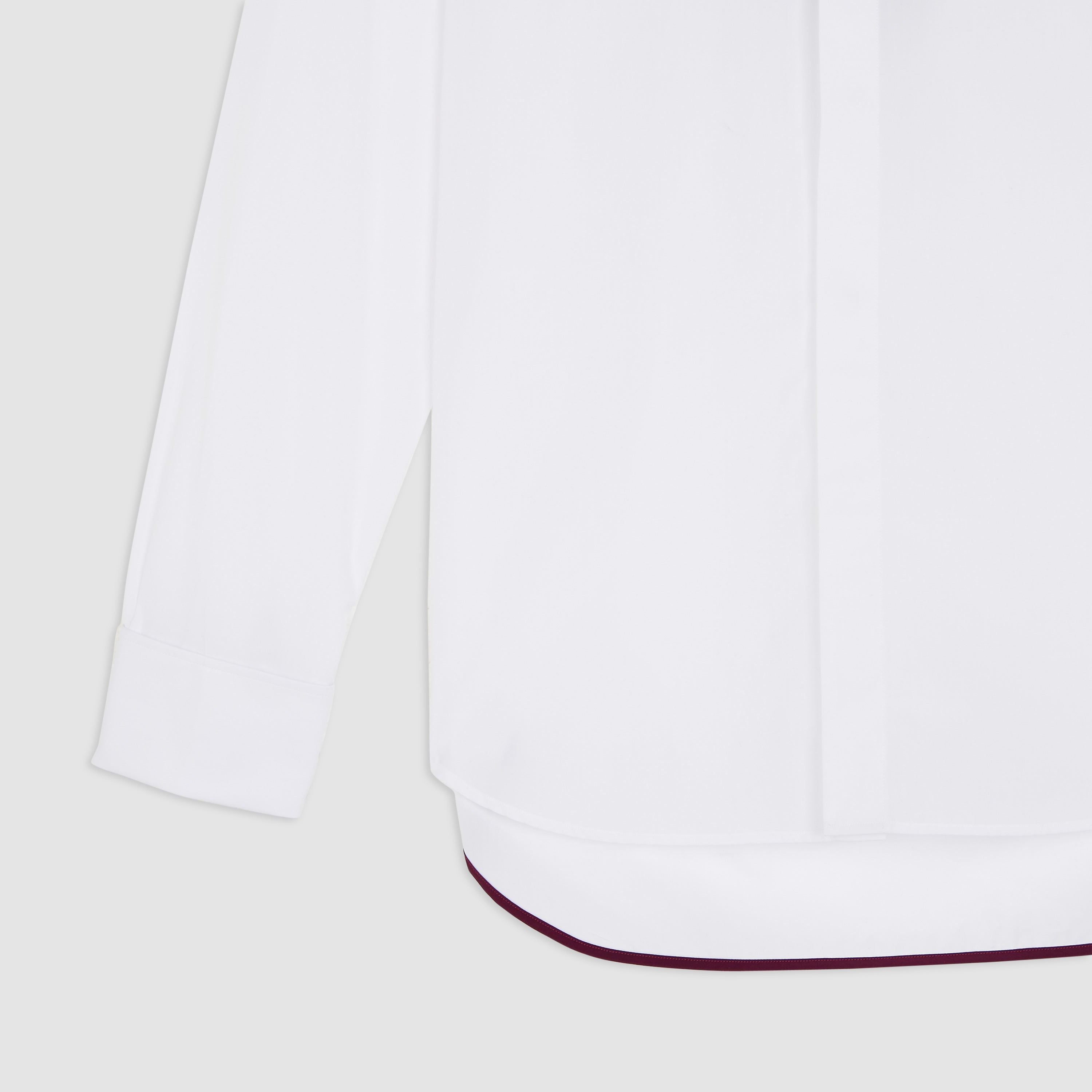 WIDE CUT AWAY COLLAR  SHIRT WITH FRENCH CUFFS