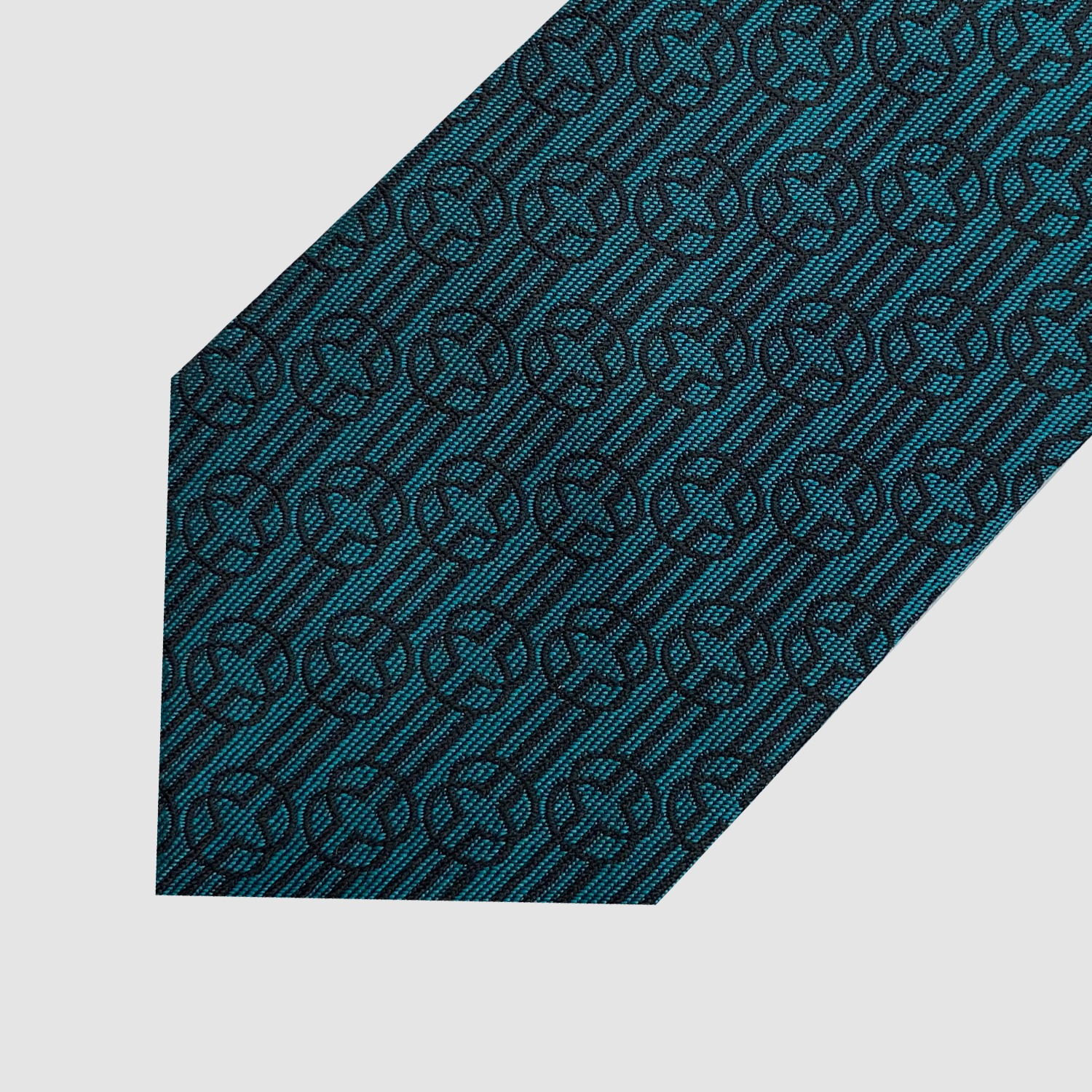 TEAL PATIENCE SILK TIE