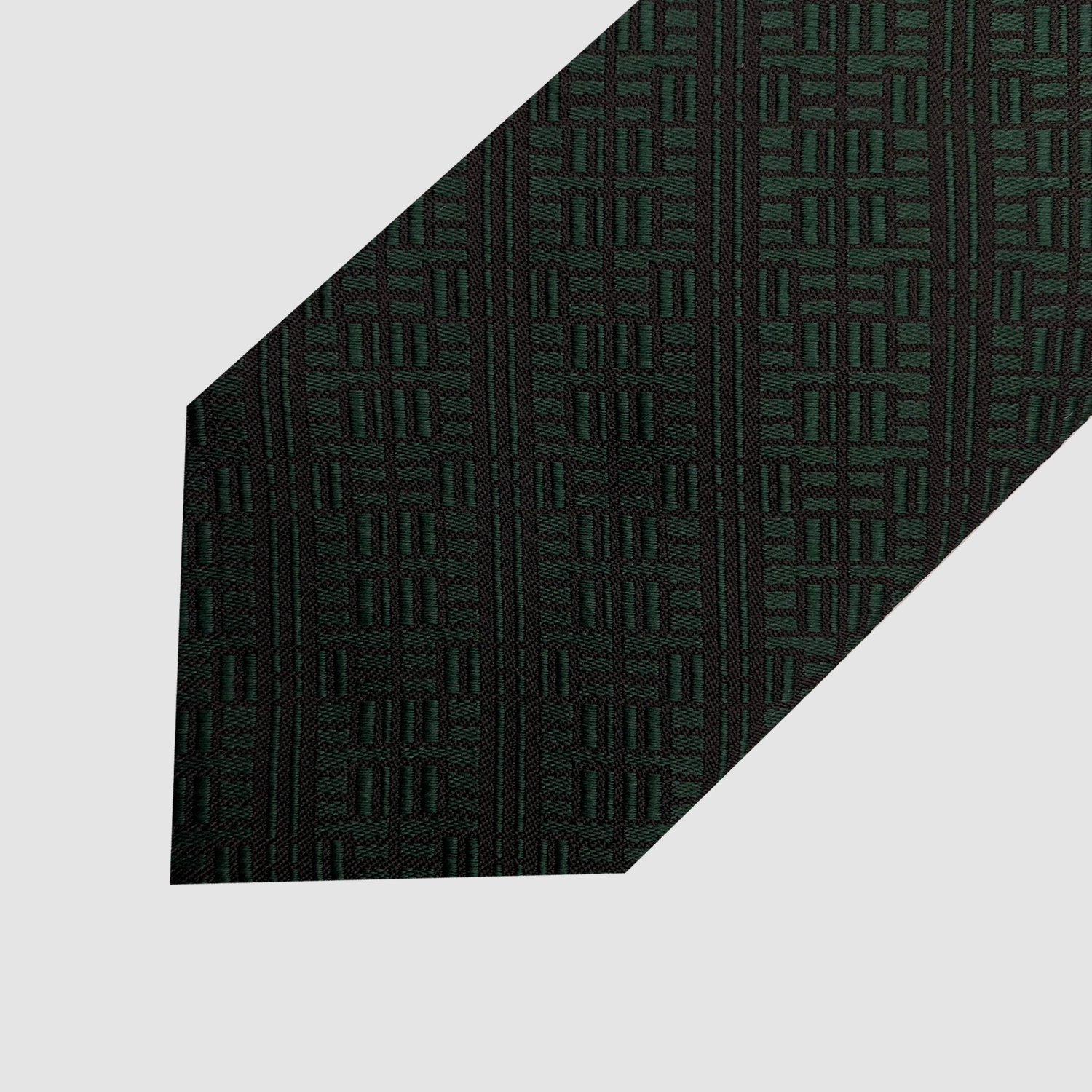 GREEN KNOWLEDGE SILK TIE