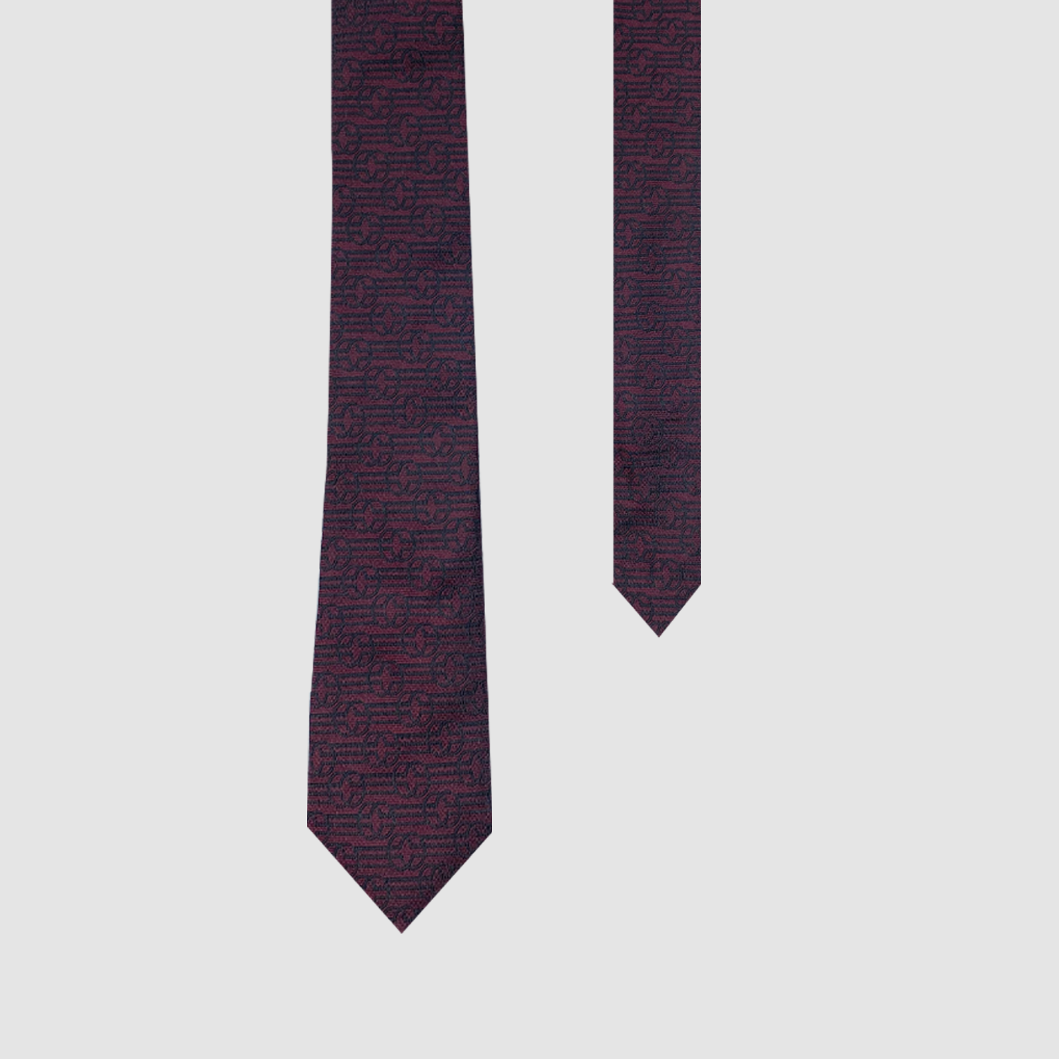 MARRON PATIENCE SILK TIE