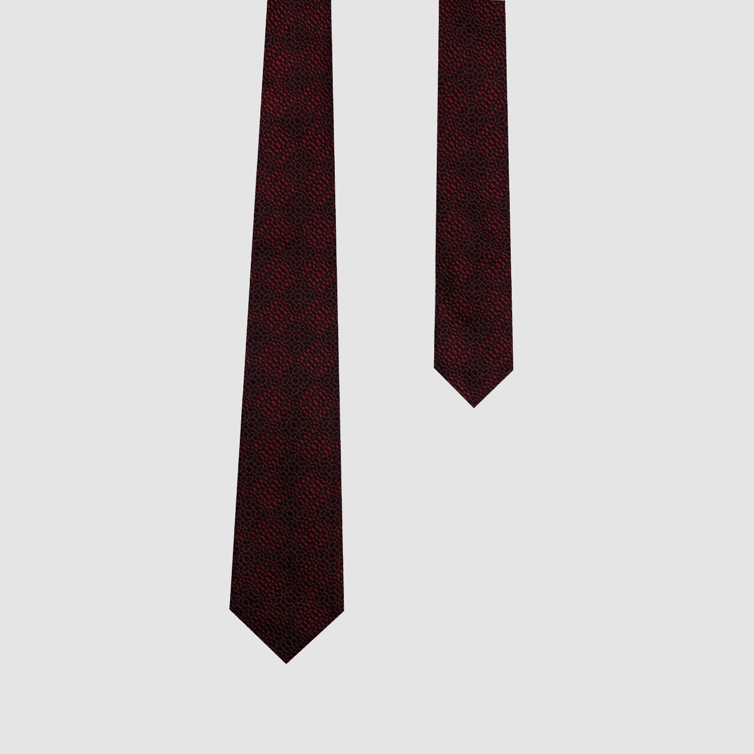RED AUTHENTICITY SILK TIE