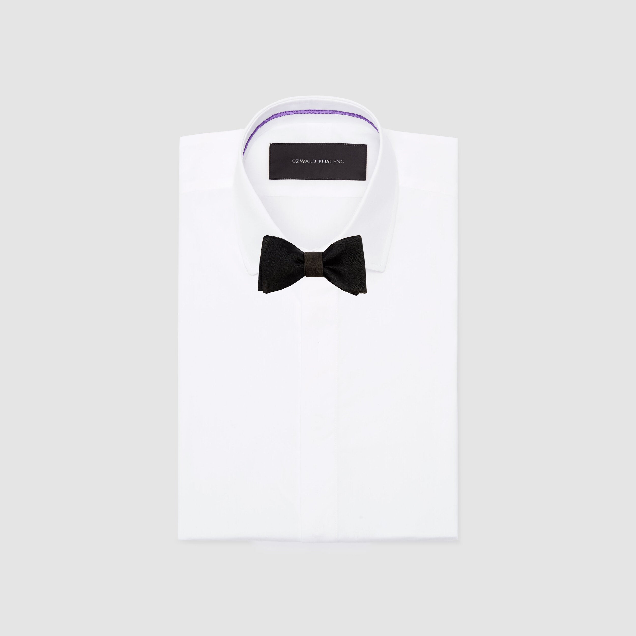 BLACK AUTHENTICITY SILK BOWTIE
