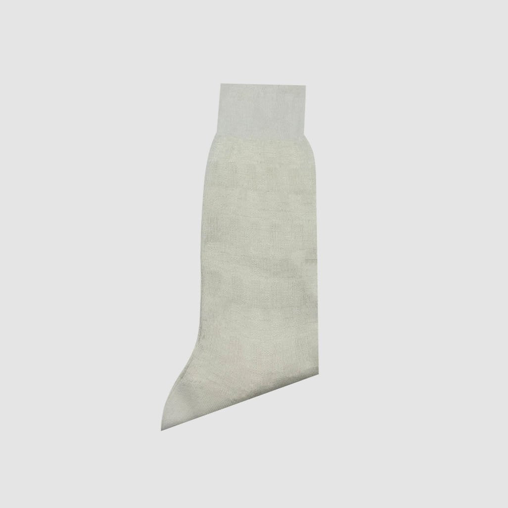 WHITE KENTE SOCKS