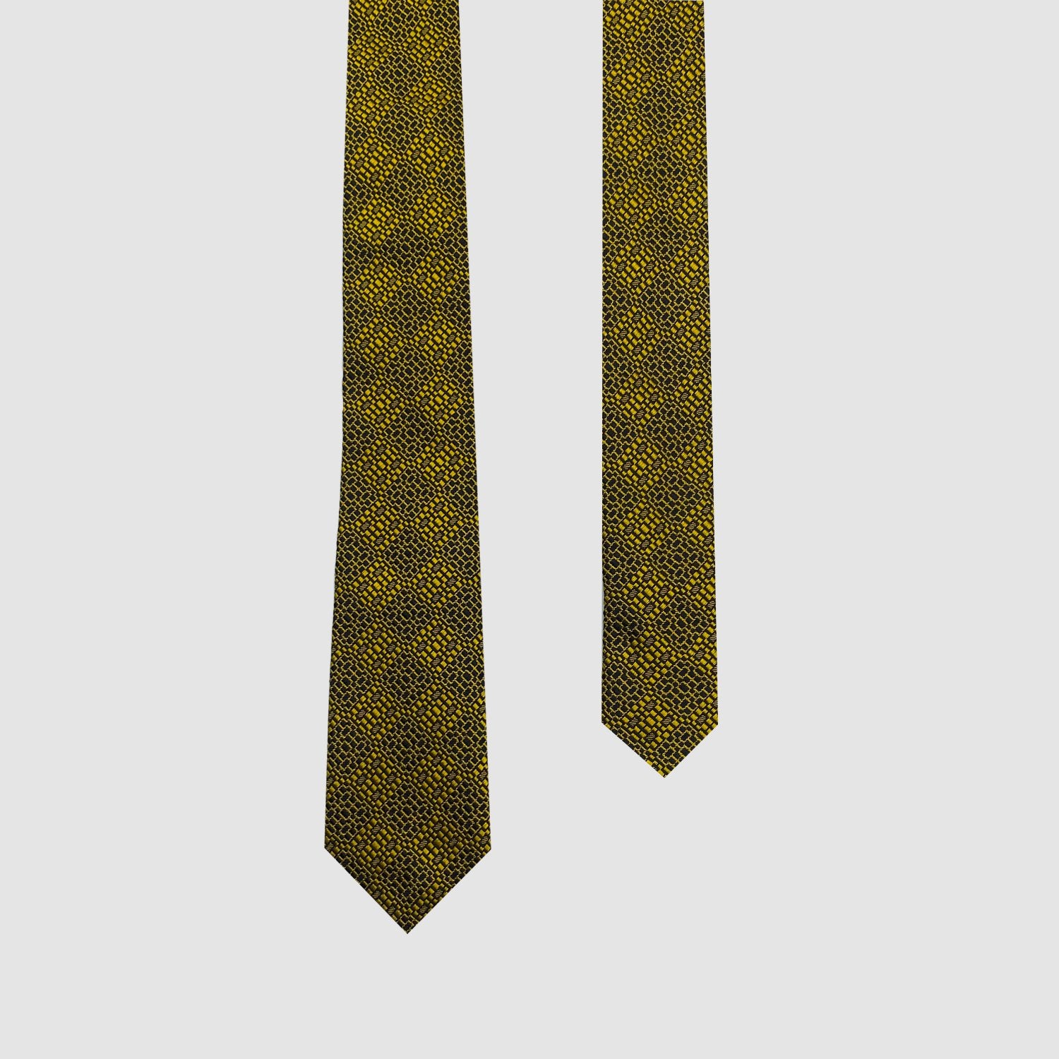 YELLOW AUTHENTICITY SILK TIE