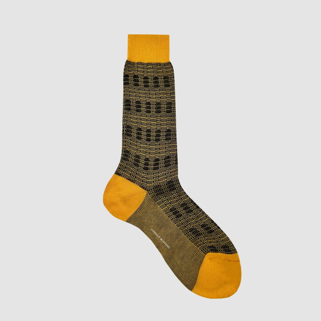 YELLOW KENTE SOCKS