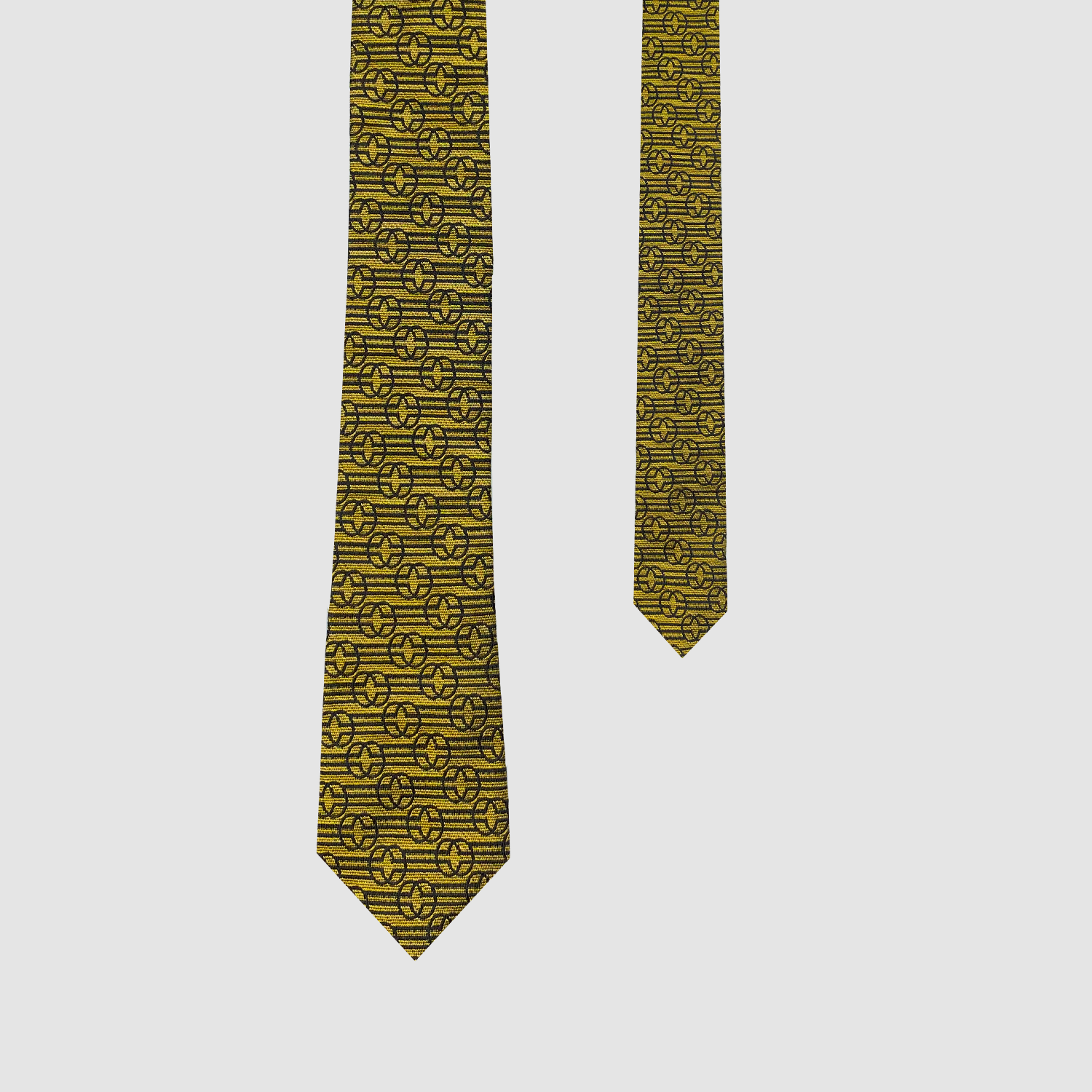 YELLOW PATIENCE SILK TIE