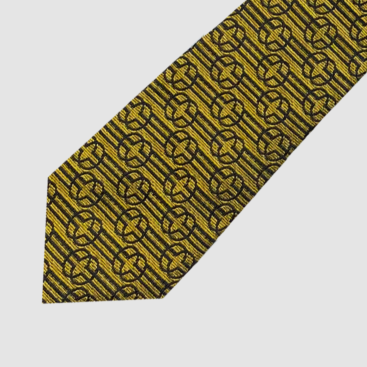 YELLOW PATIENCE SILK TIE